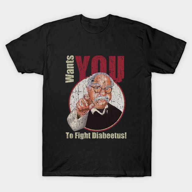 RETRO STYLE - TO FIGHT DIABEETUS T-Shirt by MZ212